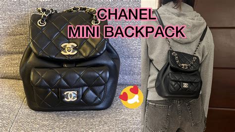 blue chanel bookbag|Chanel backpack 2022.